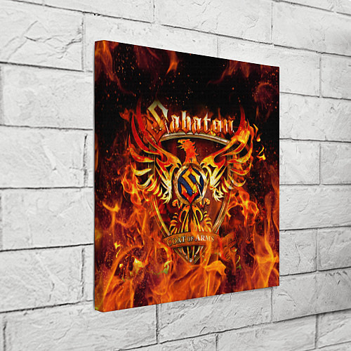 Картина квадратная SABATON / 3D-принт – фото 3