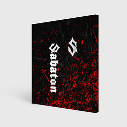 Холст квадратный SABATON, цвет: 3D-принт