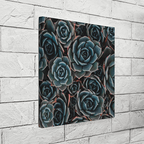 Картина квадратная Цветы Розы / 3D-принт – фото 3