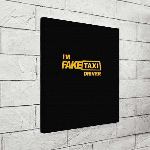 Картина квадратная Fake Taxi / 3D-принт – фото 3