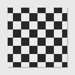 Холст квадратный Шахматка, цвет: 3D-принт — фото 2