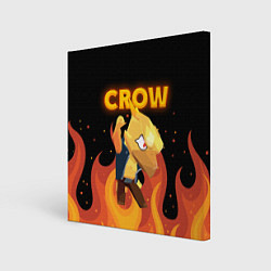 Картина квадратная BRAWL STARS CROW