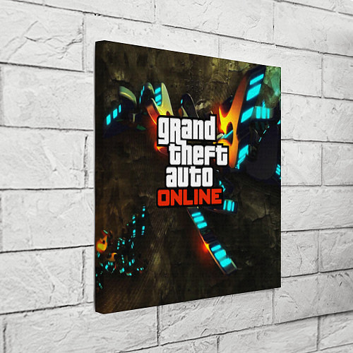 Картина квадратная GTA:Online / 3D-принт – фото 3
