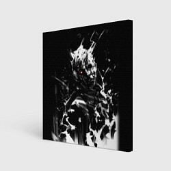 Холст квадратный Dead by Daylight, цвет: 3D-принт