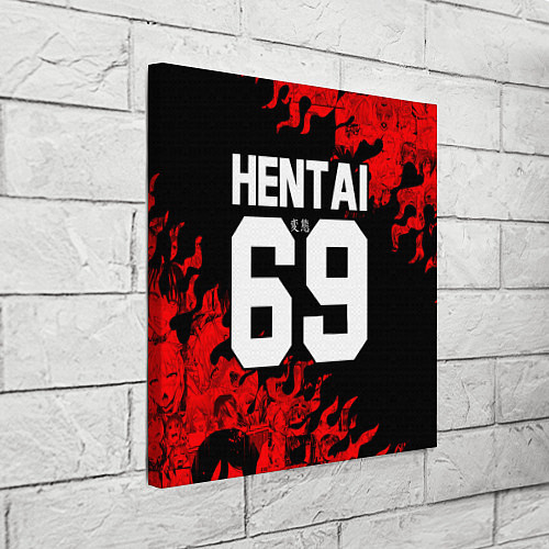 Картина квадратная HENTAI 02 / 3D-принт – фото 3