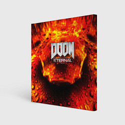 Холст квадратный Doom Eternal, цвет: 3D-принт