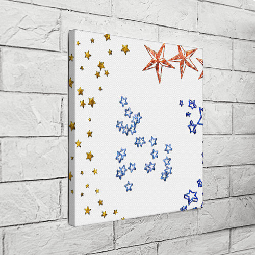 Картина квадратная Звёзды / 3D-принт – фото 3