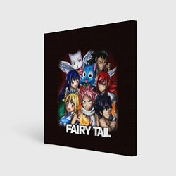 Холст квадратный FAIRY TAIL ХВОСТ ФЕИ, цвет: 3D-принт