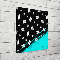 Холст квадратный BTS БТС, цвет: 3D-принт — фото 2