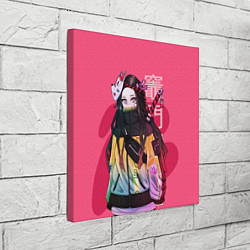 Холст квадратный Нэдзуко Камадо, цвет: 3D-принт — фото 2