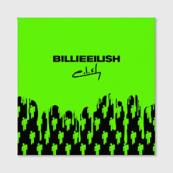 Холст квадратный BILLIE EILISH БИЛЛИ АЙЛИШ, цвет: 3D-принт — фото 2