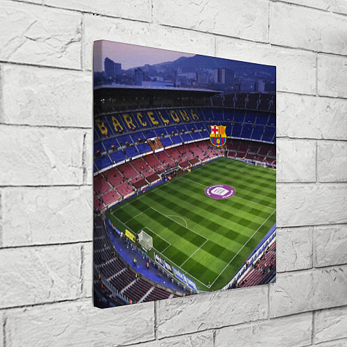 Картина квадратная FC BARCELONA / 3D-принт – фото 3