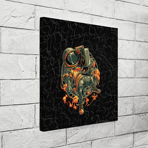 Картина квадратная Космическая музыка music / 3D-принт – фото 3