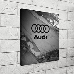 Холст квадратный AUDI АУДИ, цвет: 3D-принт — фото 2