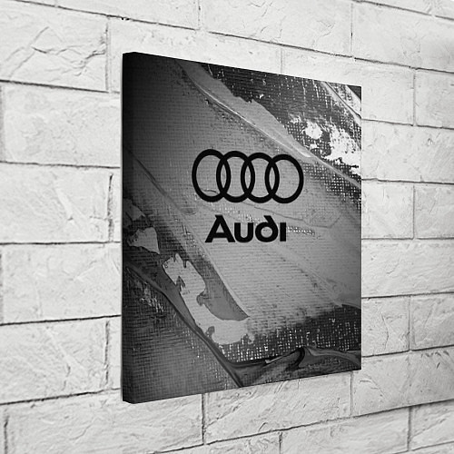 Картина квадратная AUDI АУДИ / 3D-принт – фото 3