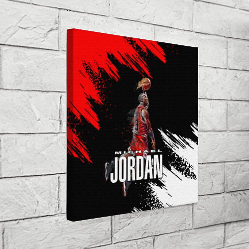 Картина квадратная MICHAEL JORDAN / 3D-принт – фото 3
