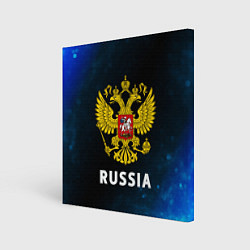 Холст квадратный RUSSIA РОССИЯ, цвет: 3D-принт