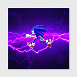 Холст квадратный Sonic Storm, цвет: 3D-принт — фото 2