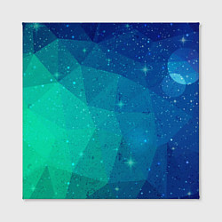 Холст квадратный Космос, цвет: 3D-принт — фото 2