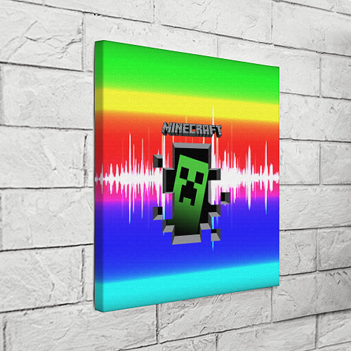 Картина квадратная Minecraft S / 3D-принт – фото 3