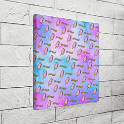 Холст квадратный BLACKPINK ICE CREAM, цвет: 3D-принт — фото 2