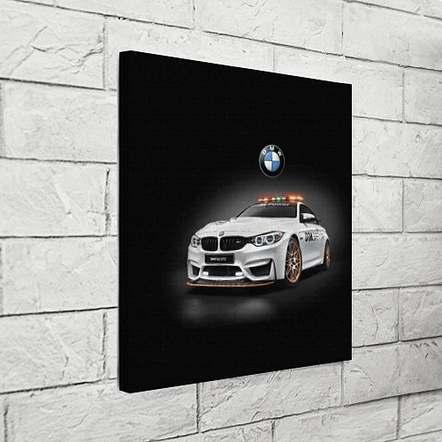 Картина квадратная Safety car / 3D-принт – фото 3