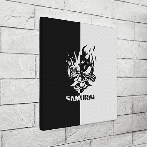 Картина квадратная SAMURAI / 3D-принт – фото 3