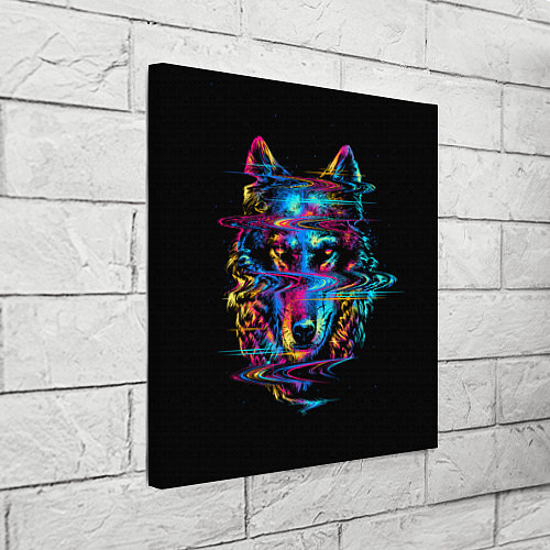 Картина квадратная Волк / 3D-принт – фото 3