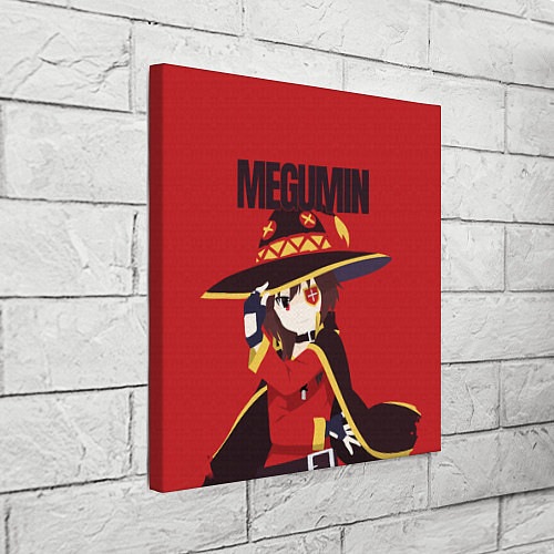 Картина квадратная Megumin / 3D-принт – фото 3