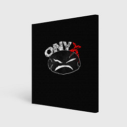 Холст квадратный Onyx, цвет: 3D-принт