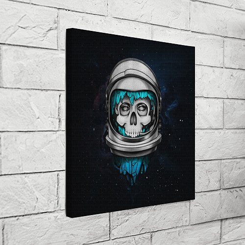 Картина квадратная SKULL COSMO / 3D-принт – фото 3