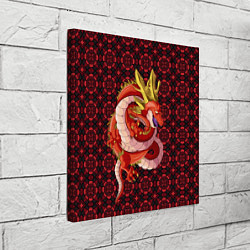 Холст квадратный Шар дракона, цвет: 3D-принт — фото 2