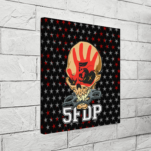 Картина квадратная Five Finger Death Punch 3 / 3D-принт – фото 3