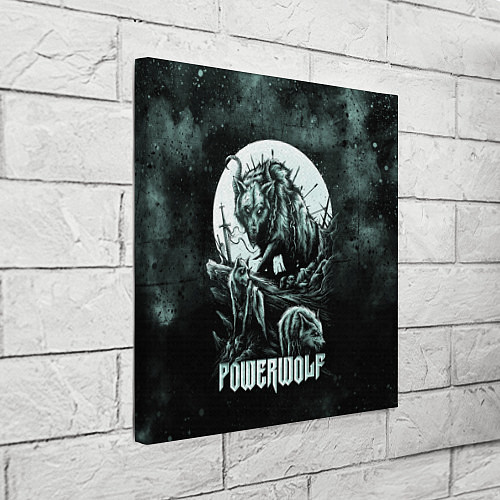Картина квадратная Powerwolf / 3D-принт – фото 3