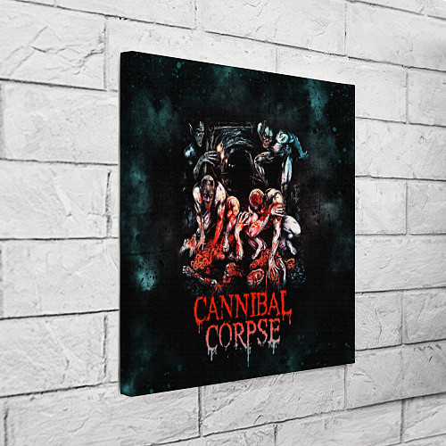 Картина квадратная Cannibal Corpse / 3D-принт – фото 3