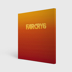 Холст квадратный FarCry6, цвет: 3D-принт