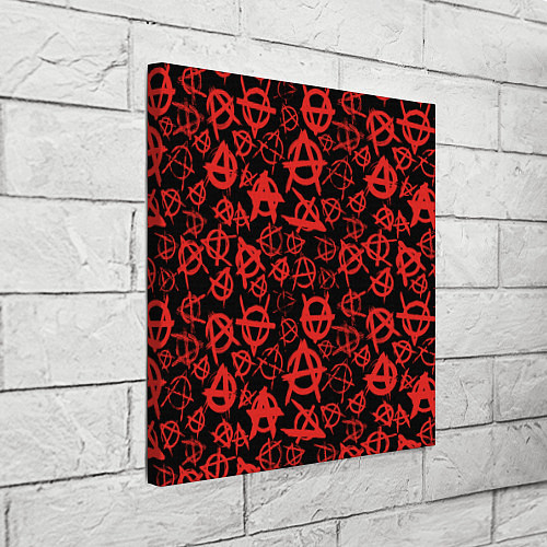 Картина квадратная Анархия / 3D-принт – фото 3