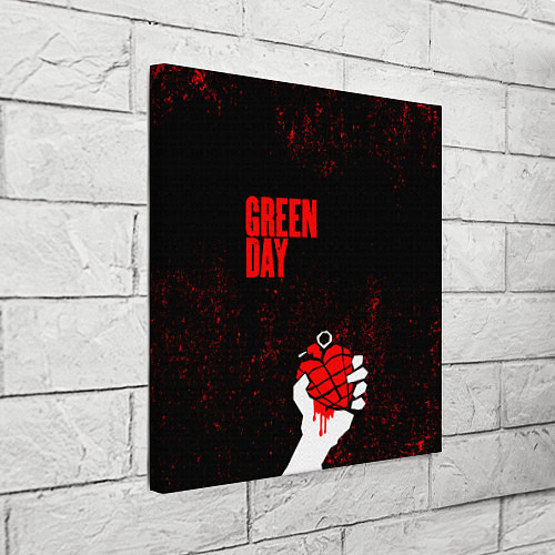 Картина квадратная Green day / 3D-принт – фото 3