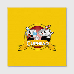 Холст квадратный CUPHEAD КАПХЕД, цвет: 3D-принт — фото 2