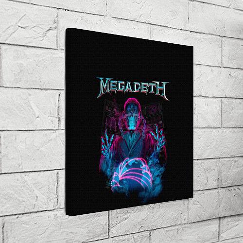 Картина квадратная MEGADETH / 3D-принт – фото 3