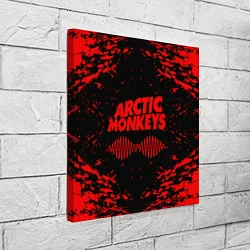Холст квадратный Arctic monkeys, цвет: 3D-принт — фото 2