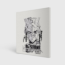 Холст квадратный Dr Stone Senkuu, цвет: 3D-принт