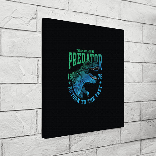 Картина квадратная Dino predator / 3D-принт – фото 3