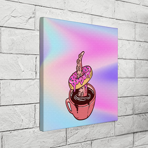 Картина квадратная Щупальца сладкоежка / 3D-принт – фото 3