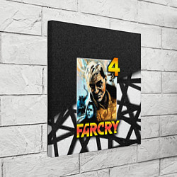 Холст квадратный FARCRY 4 Пэйган Мин, цвет: 3D-принт — фото 2