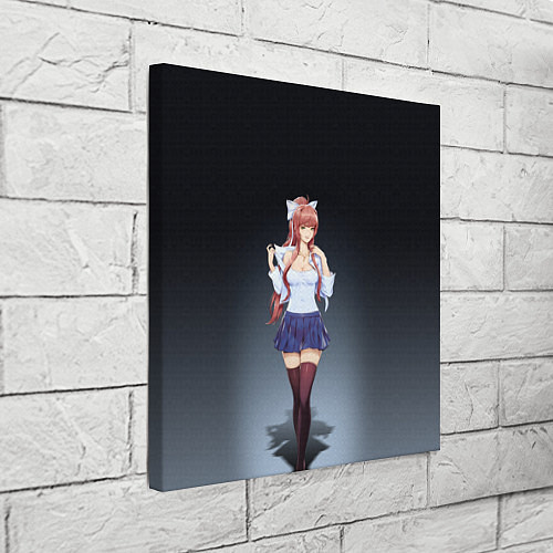Картина квадратная Doki Doki Literature Club Monika Z / 3D-принт – фото 3