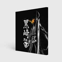 Холст квадратный Bleach, Ичиго с мечом, цвет: 3D-принт
