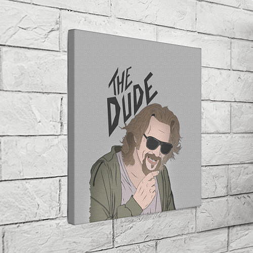 Картина квадратная The Dude / 3D-принт – фото 3