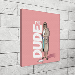 Холст квадратный The Real Dude, цвет: 3D-принт — фото 2