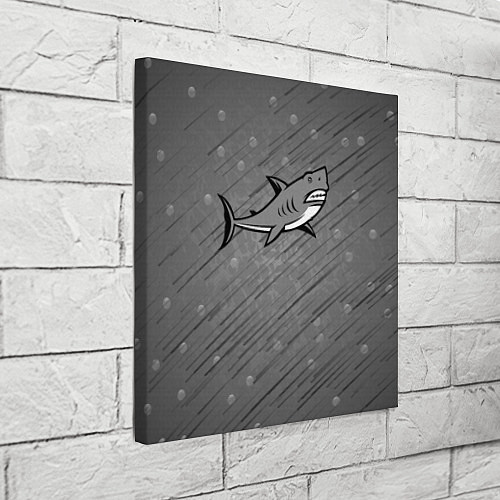 Картина квадратная Акула / 3D-принт – фото 3